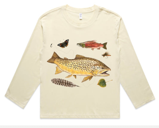 Women’s Brown Trout Long Sleeve
