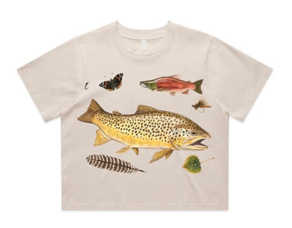 Brown Trout Crop Tee