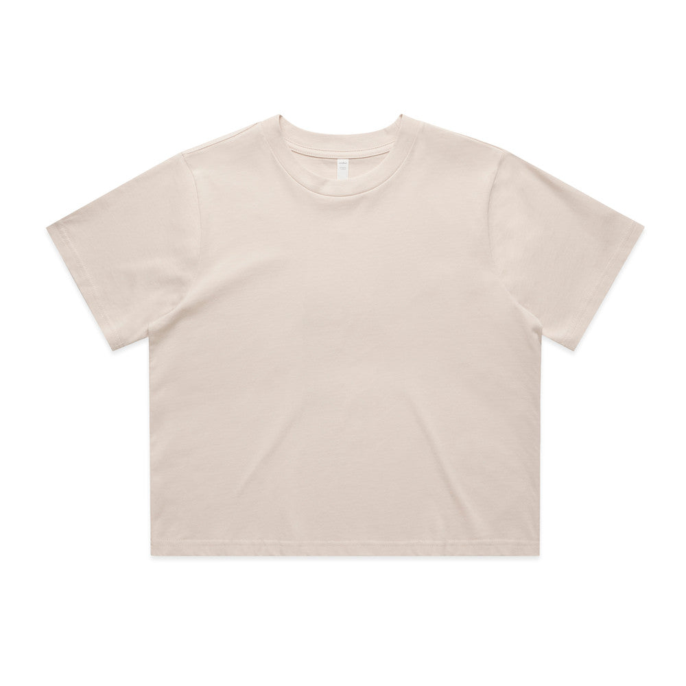 Beige t-shirt on a white background