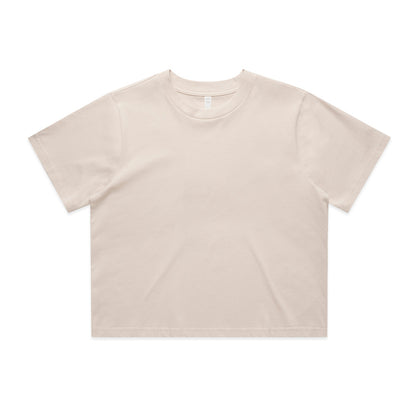 Beige t-shirt on a white background