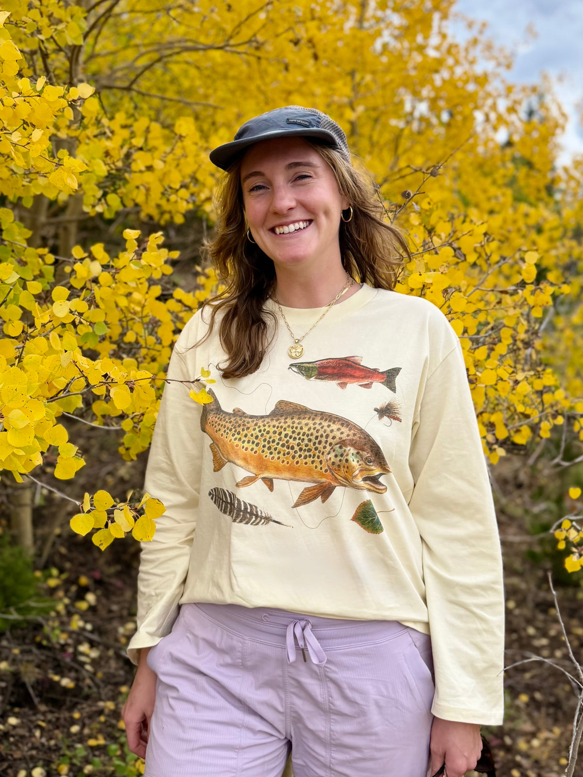Women’s Brown Trout Long Sleeve