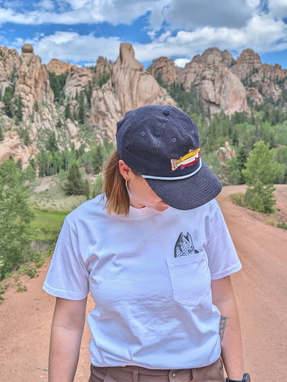 Pocket Brown Tee