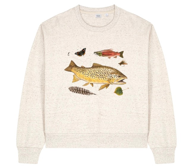 Women’s Brown Trout Sweatshirt