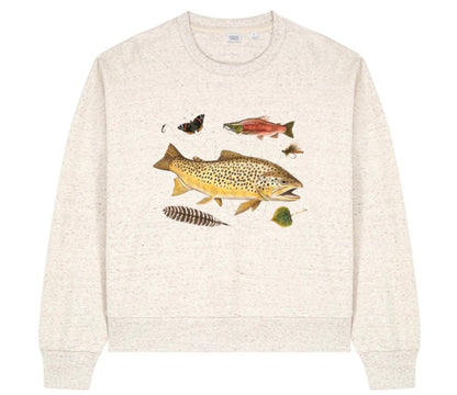 Women’s Brown Trout Sweatshirt