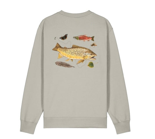 Men’s Brown Trout Sweatshirt